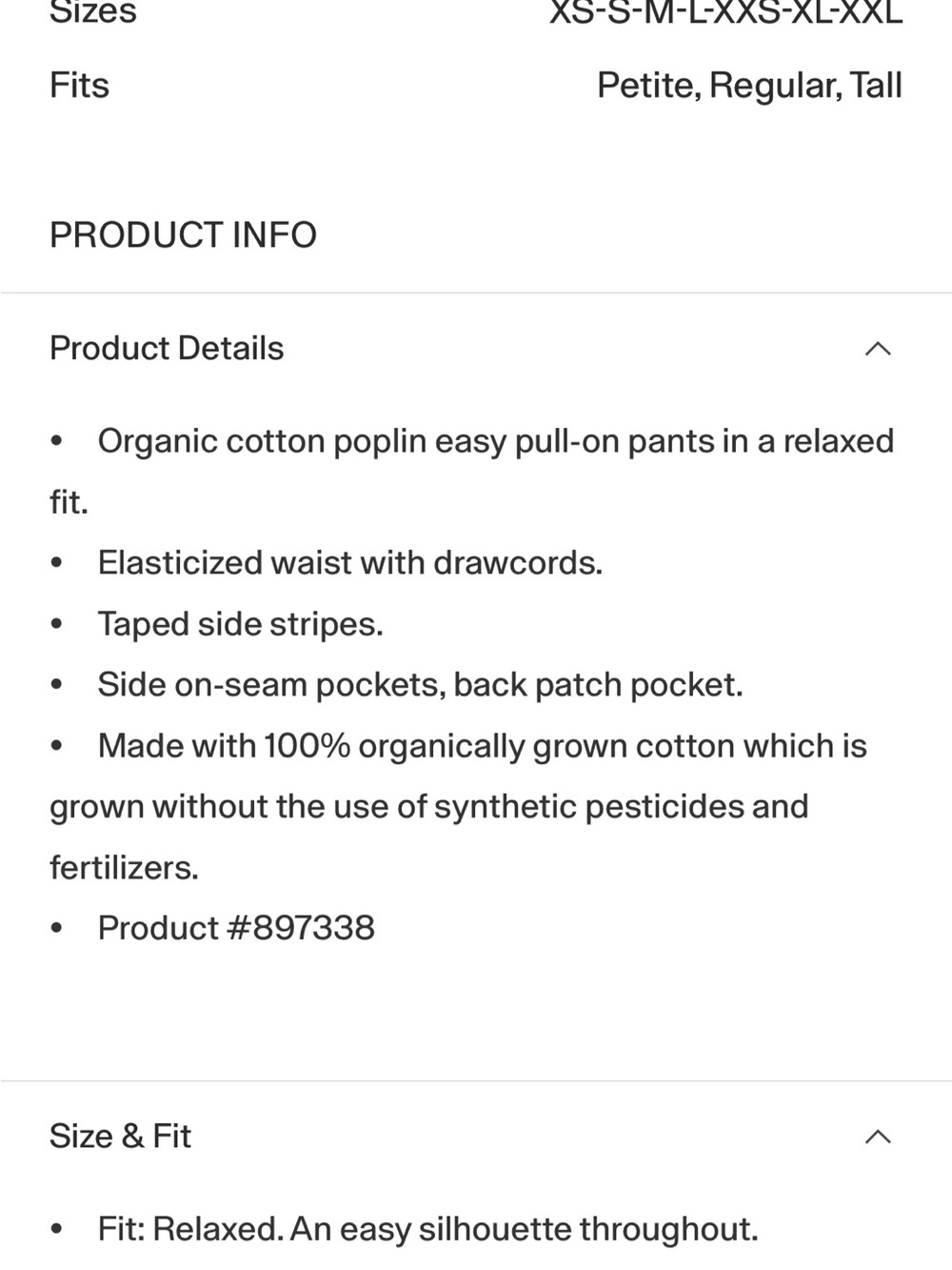 GAP Viral Side Stripe Elastic Waist Barrel Pants in Black, Small - Picture 14 of 14